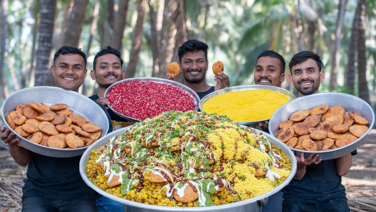 KACHORI CHAAT | Street Style Kachori Chaat Recipe | Village Rasoi