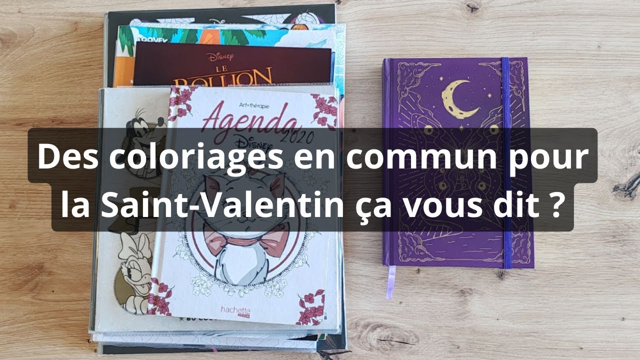 Des coloriages en commun pour la Saint-Valentin ça vous dit ?