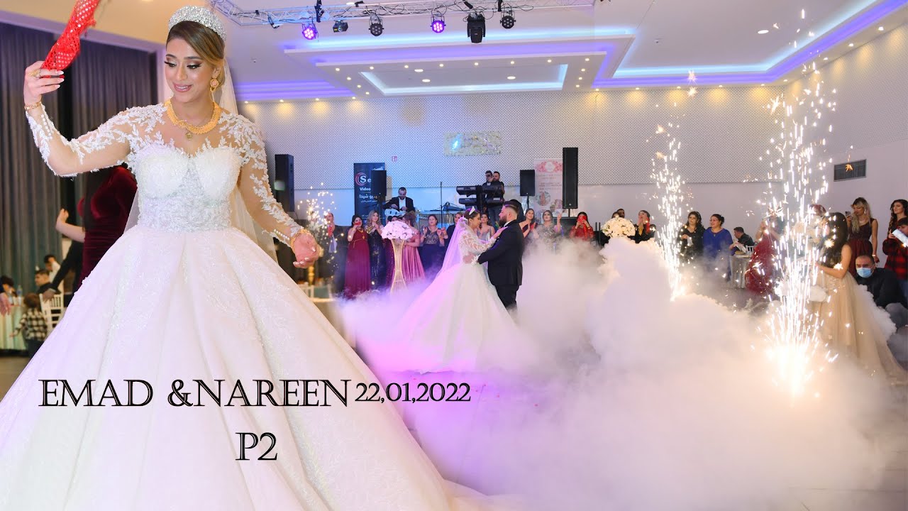 مع فنان محمد فوزيEmad & Nareen  P2  عرس قيبار  Saarbrücken المانيا