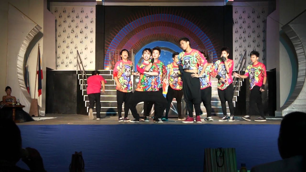 Zero Gravity (with Lucky Twins) Showtime Dance at Mr. and Miss Leyte Leyte National High School 2011