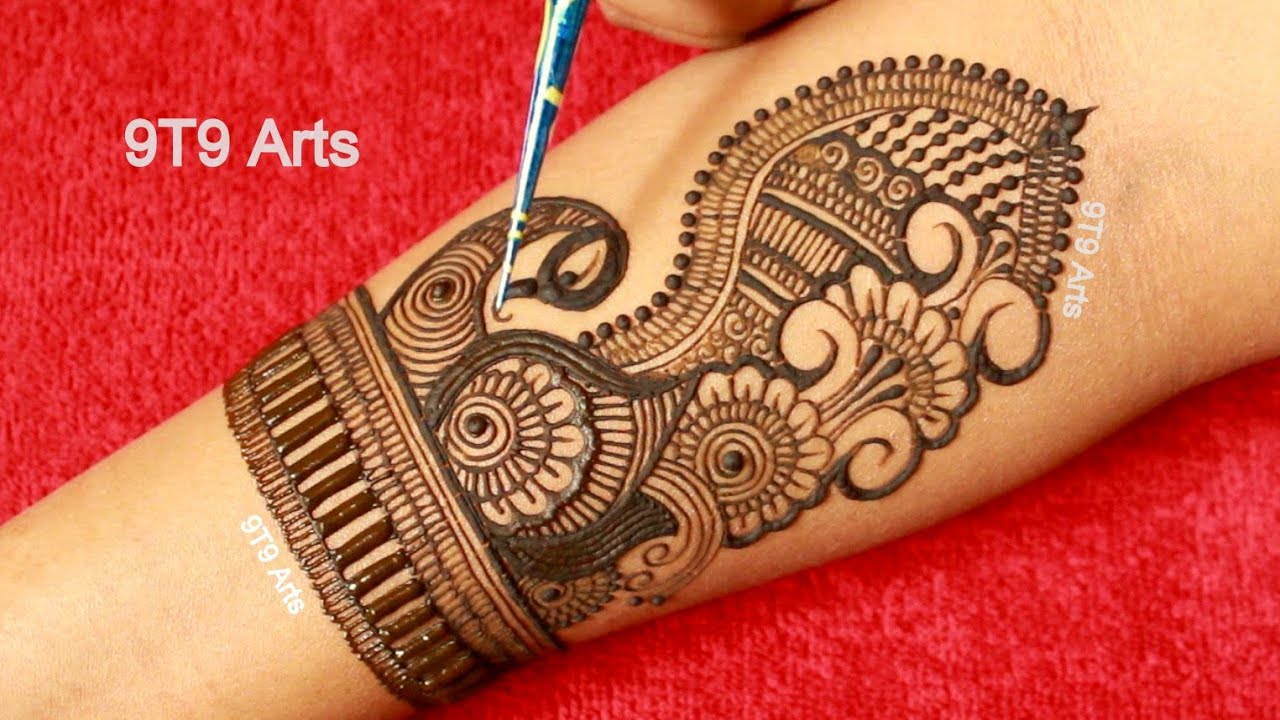Dulhan Mehndi Design for Wedding 2020||New Peacock Mehndi Design for Hand||Full Hand Mehendi Designs