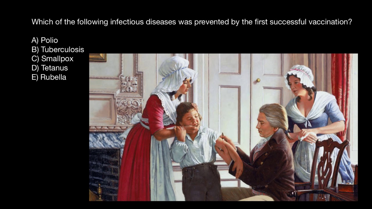 Which was the very first vaccine ever developed?