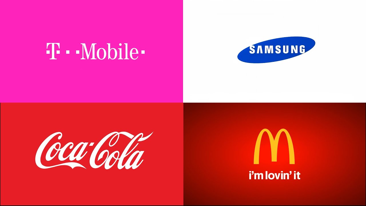 Logos Effects Compilation - McDonald's, T-mobile, Samsung Logo Balls, Coca Cola