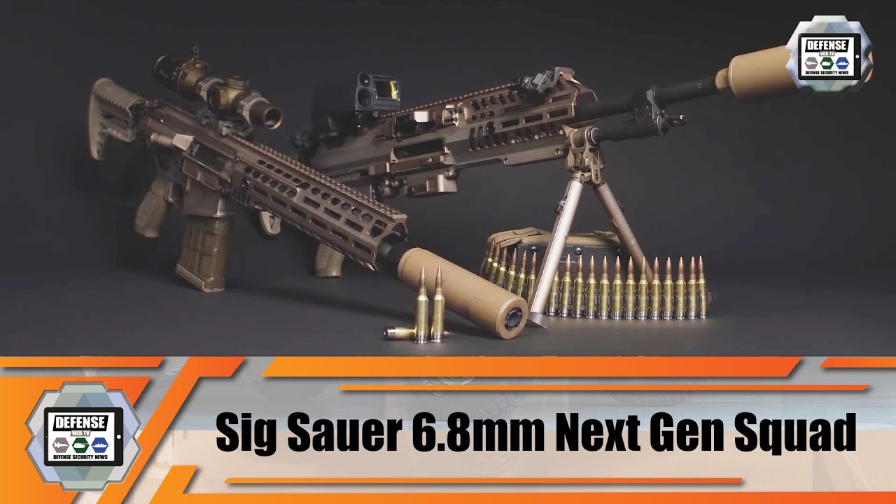 Review Sig Sauer Next Generation Squad Weapons NGSW US Army 6.8 mm caliber NGSW-AR  NGSW-R