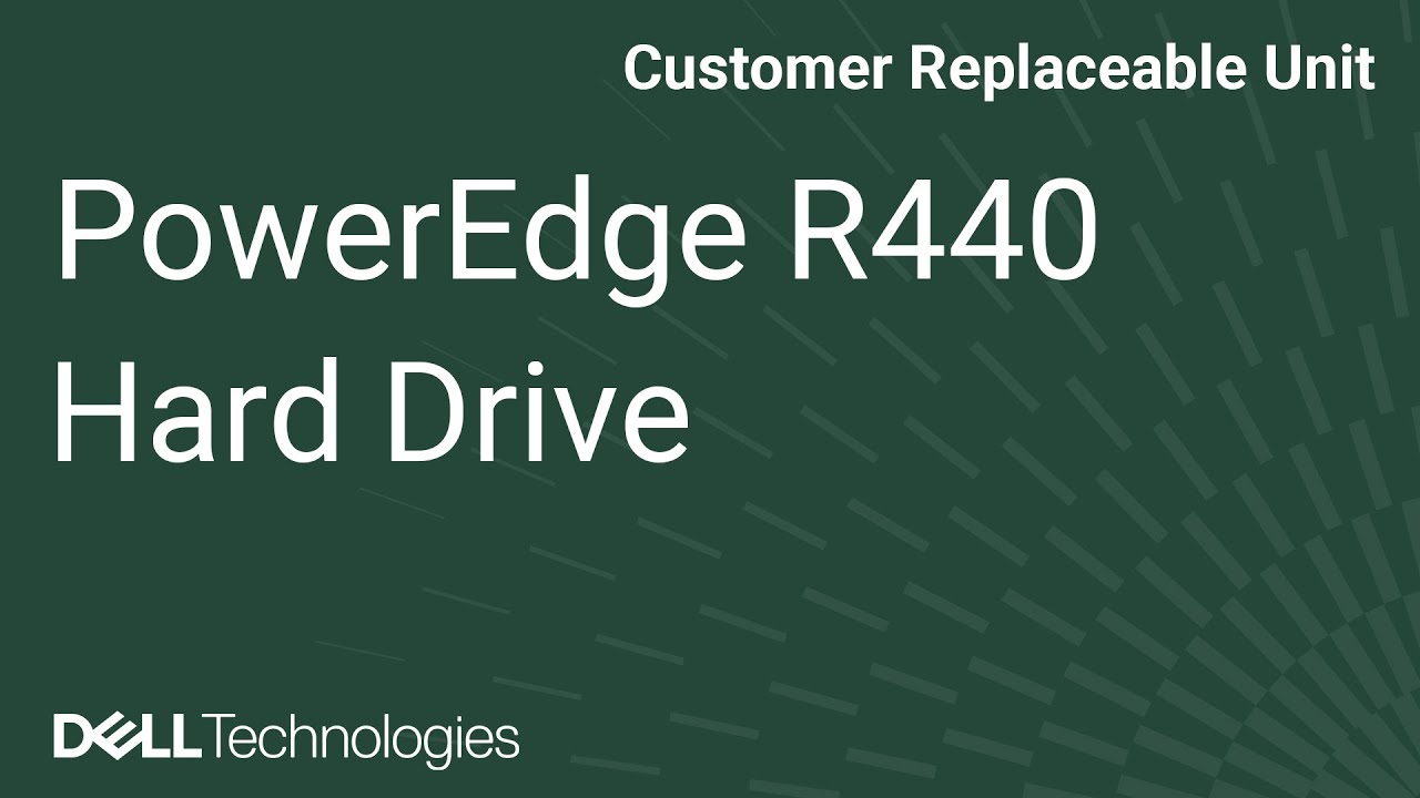 Dell  PowerEdge R440: Remove/Install Hard Drive Backplane