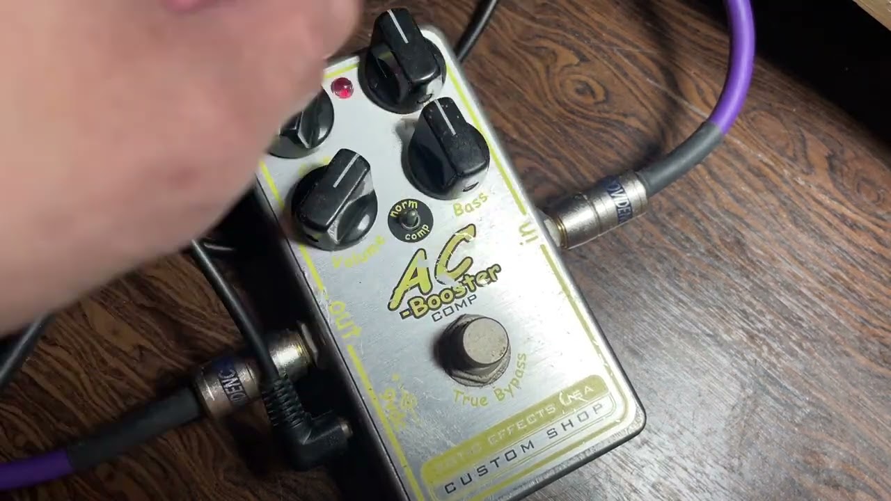 Xotic Custom Shop AC-Booster Comp Pedal