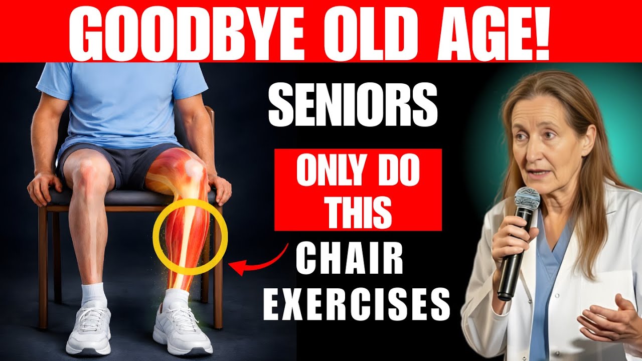 Over 60? This 1 Chair Exercises BETTER Than WALKING (Doctor Explains)