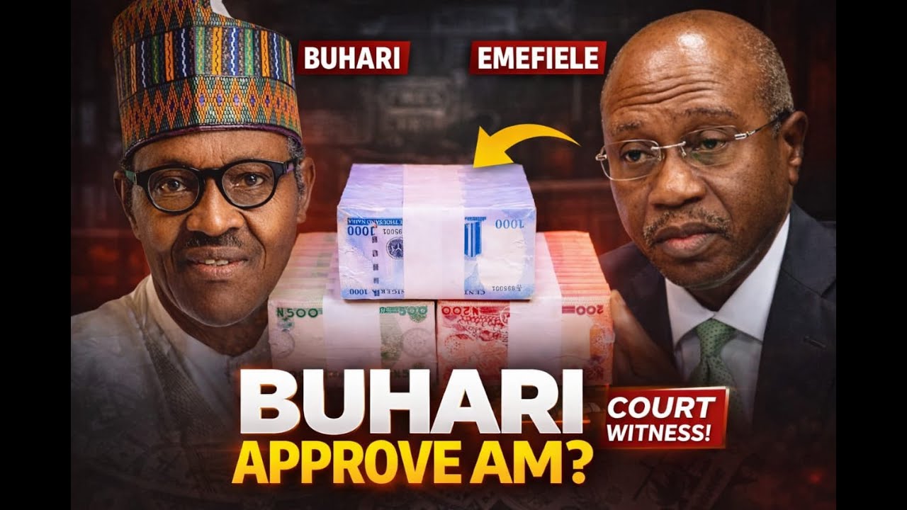 Emefiele Trial Shock: Court Witness Say Buhari Approve Naira Redesign, Order Make Dem Print Am Here