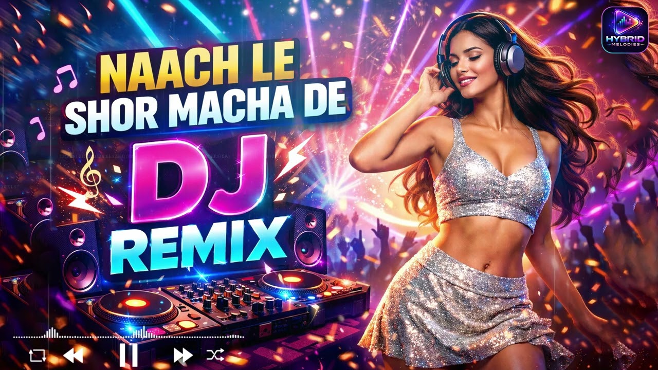 Naach Le Shor Macha De - DJ Remix | Non-Stop Dance Beats | Hybrid Melodies