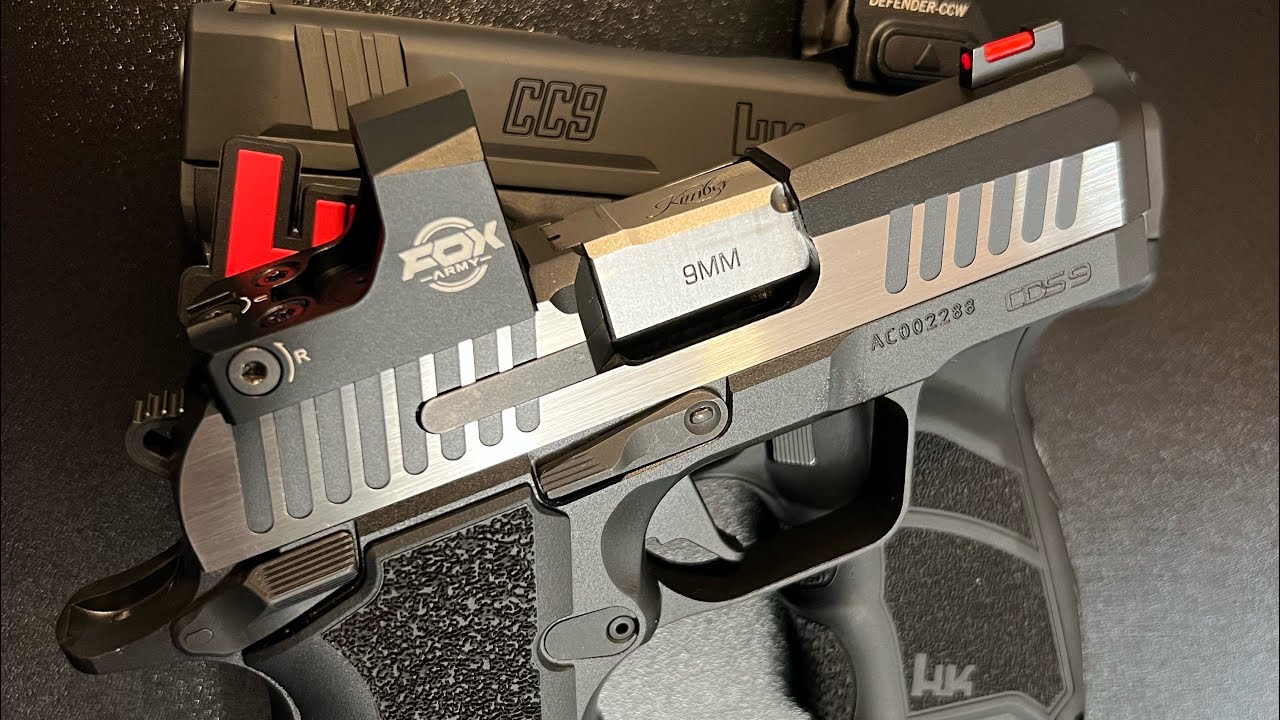H&K CC9 vs Kimber CDS9: Ladies pick!!