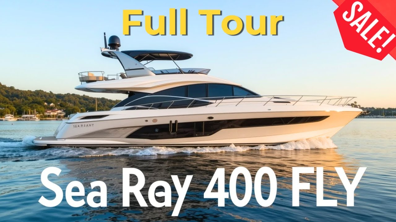 Used 2018 Sea Ray 400 Fly Bridge for Sale – See Why This Yacht is a Must-Buy!