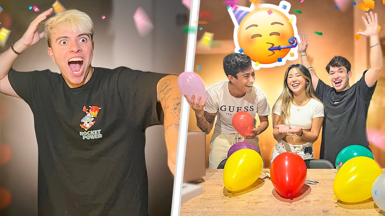 ELES FIZERAM UMA FESTA SURPRESA PRA MIM 😭❤️