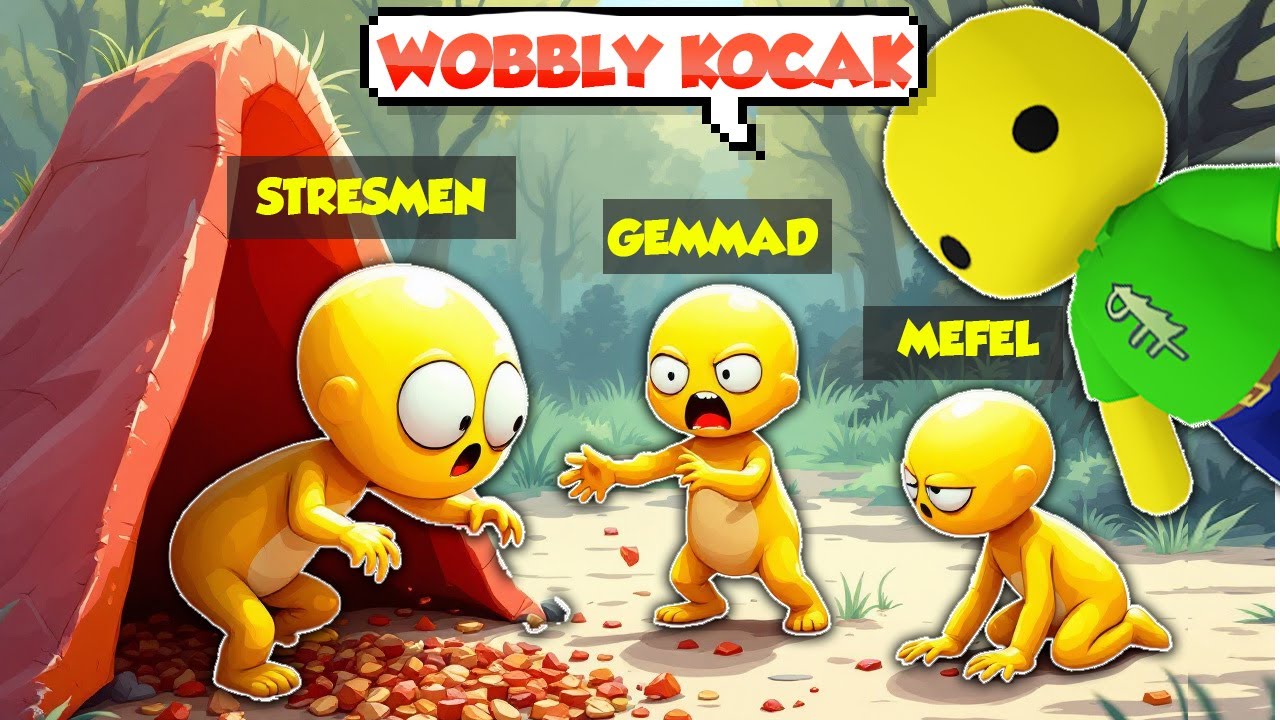 AKU MAIN PETAK UMPET DI WOBLLY LIFE SAMPE SEMUA STRESSS-men !!!
