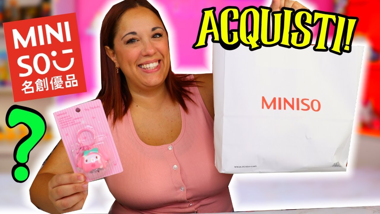 Acquisti BELLISSIMI da MINISO!