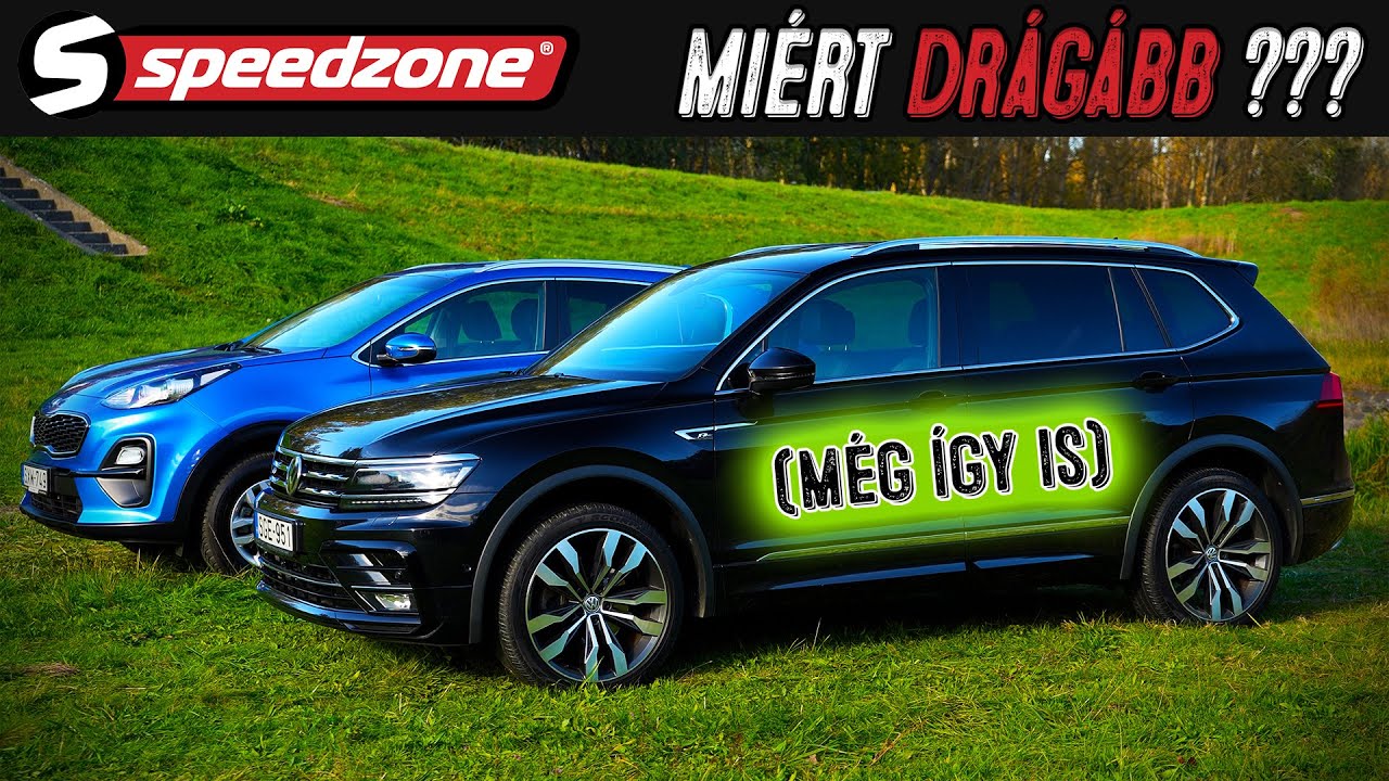Kia Sportage vs. VW Tiguan: Miért drágább még így is? - Speedzone használtteszt