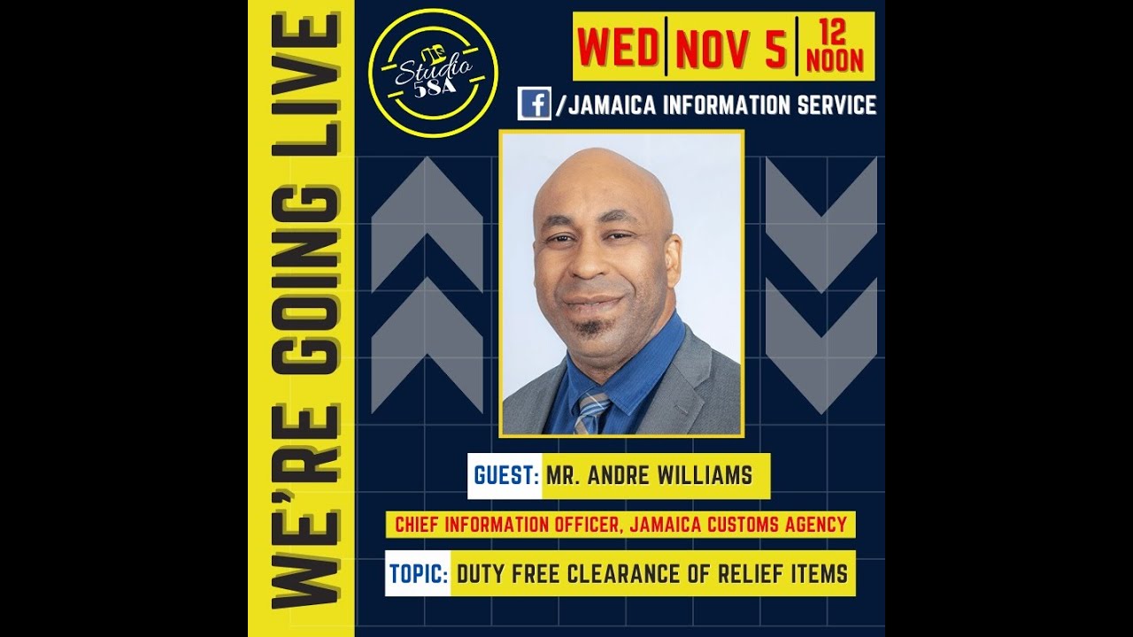 Studio 58A | Duty Free Clearance of Relief Items | Jamaica Customs Agency
