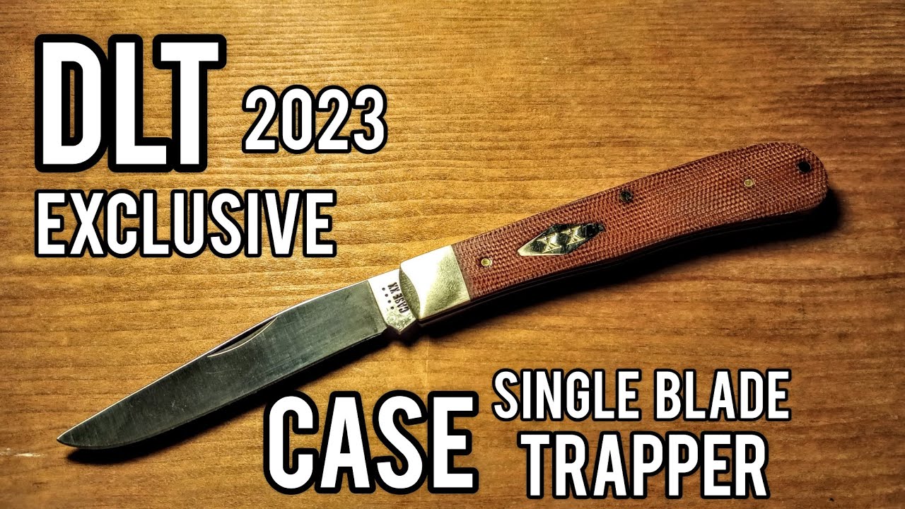 DLT Exclusive Case Single Blade Trapper