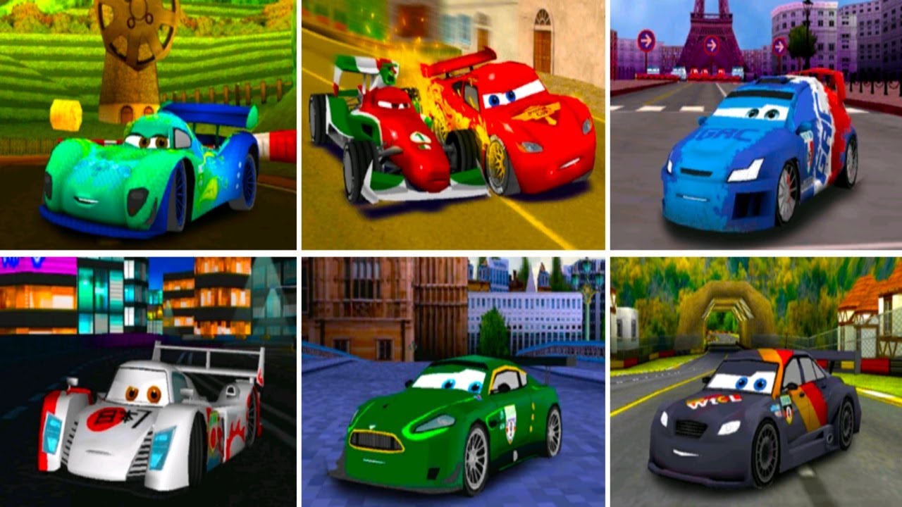 Cars 2 DS - World Grand Prix Racers Cutscenes and Voice Clips