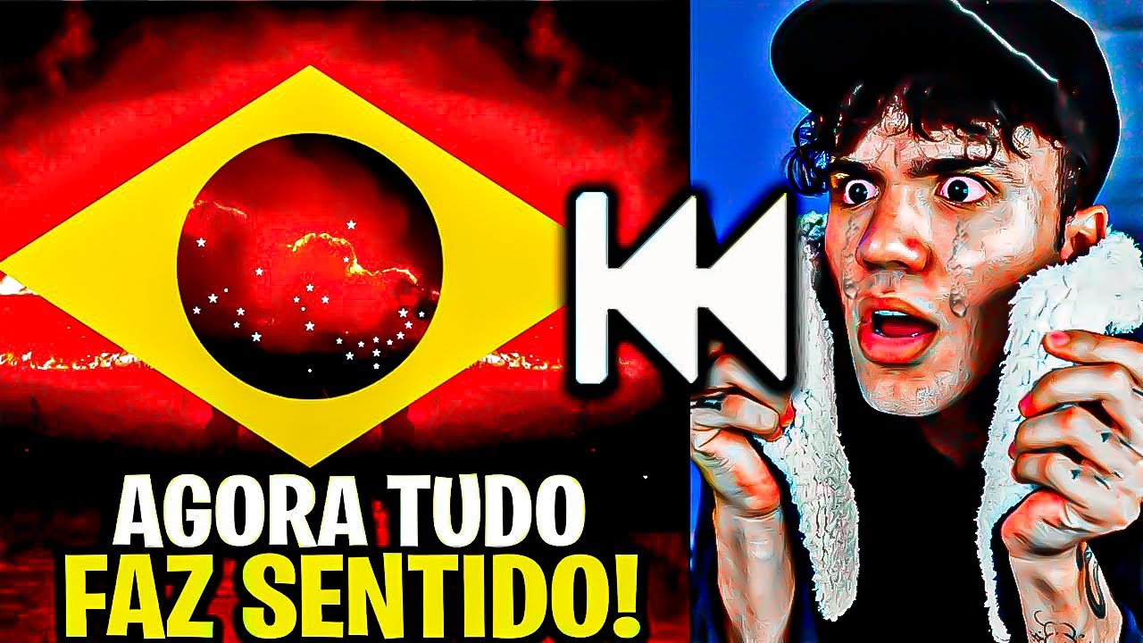 COLOQUEI O HINO DO BRASIL DE TRÁS PRA FRENTE E FOI ASSUSTADOR!