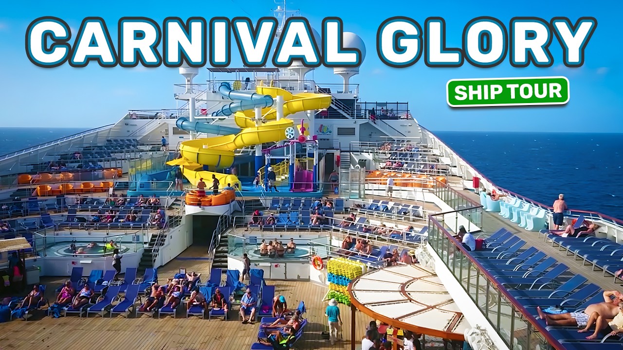 Экскурсия на всем корабле Carnival Glory | Carnival Cruise Line 🚢