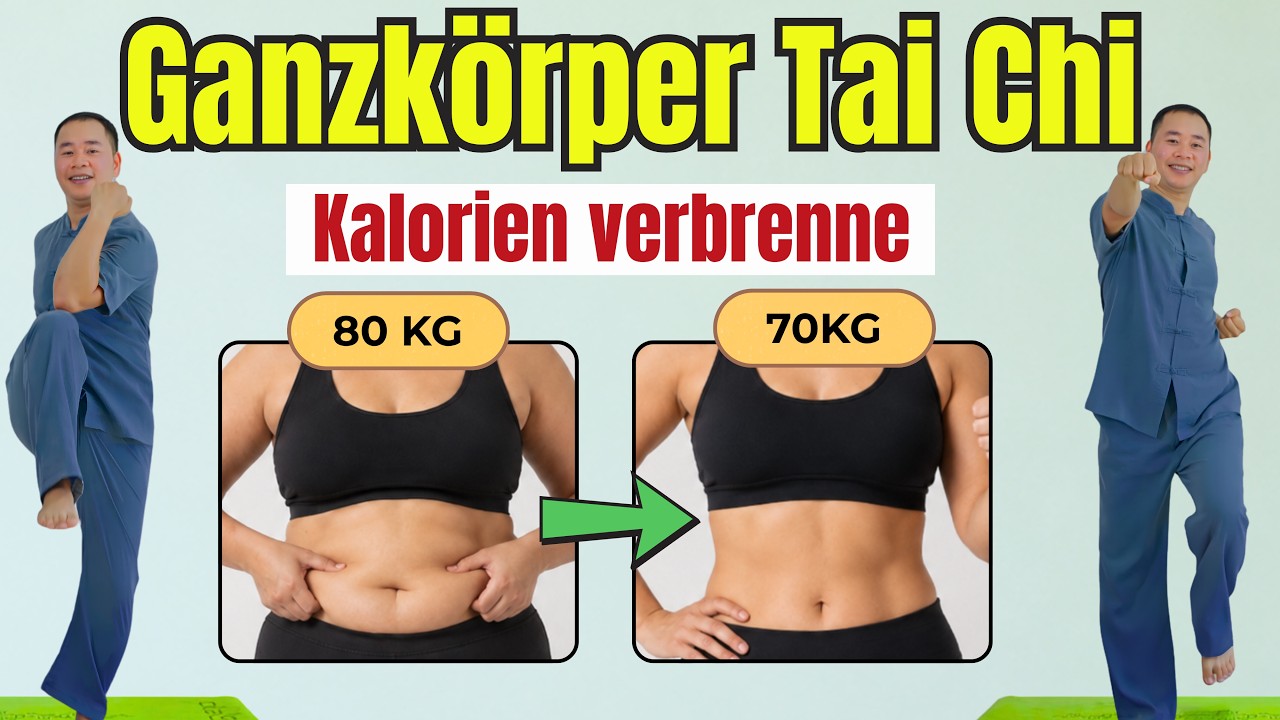 7-Tage-Fettabbau &ndash; Tag 2 🔥 35 Min. Ganzk&ouml;rper-Tai-Chi zum Abnehmen