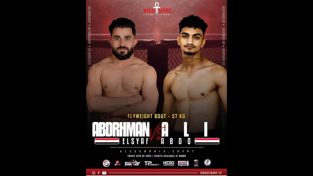 Aly Abdo vs Abdelrahman El Sayaf - Fight Number 27