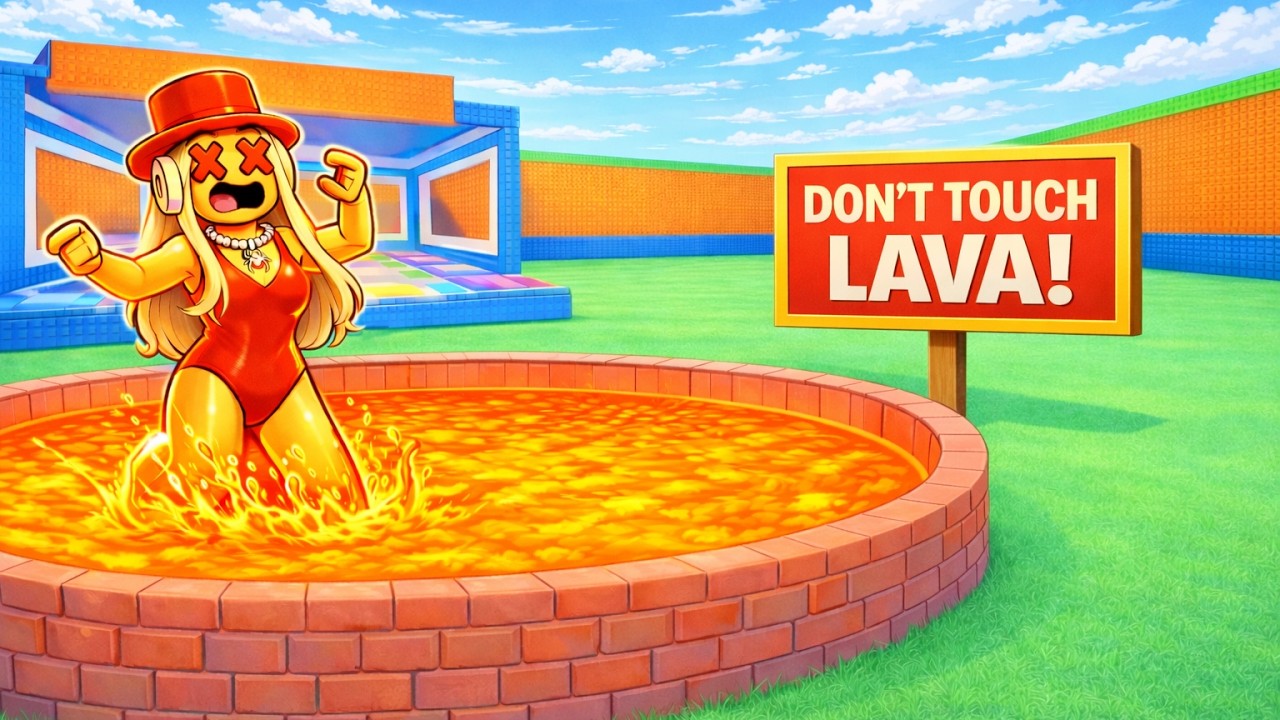Survive The Floor Is LAVA To Win A Secret Prize