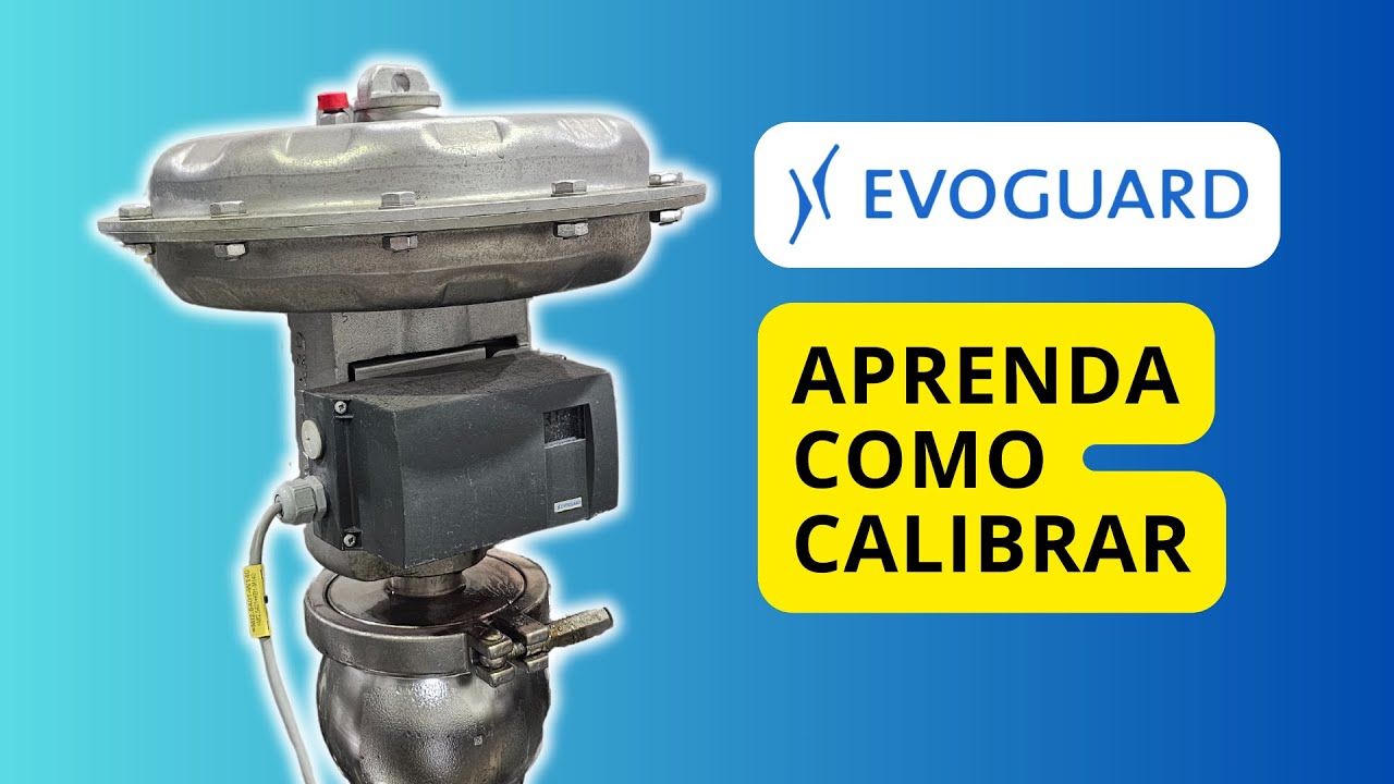 Aprenda a calibra as válvulas modulares Krones Evoguard. (Siemens Sipart PS2)