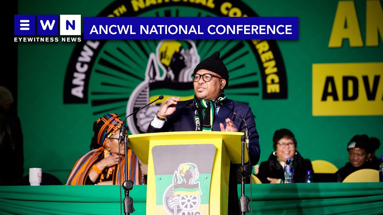 ANCWL conference: Fikile Mbalula on coalitions and removing Pravin Gordhan as minister