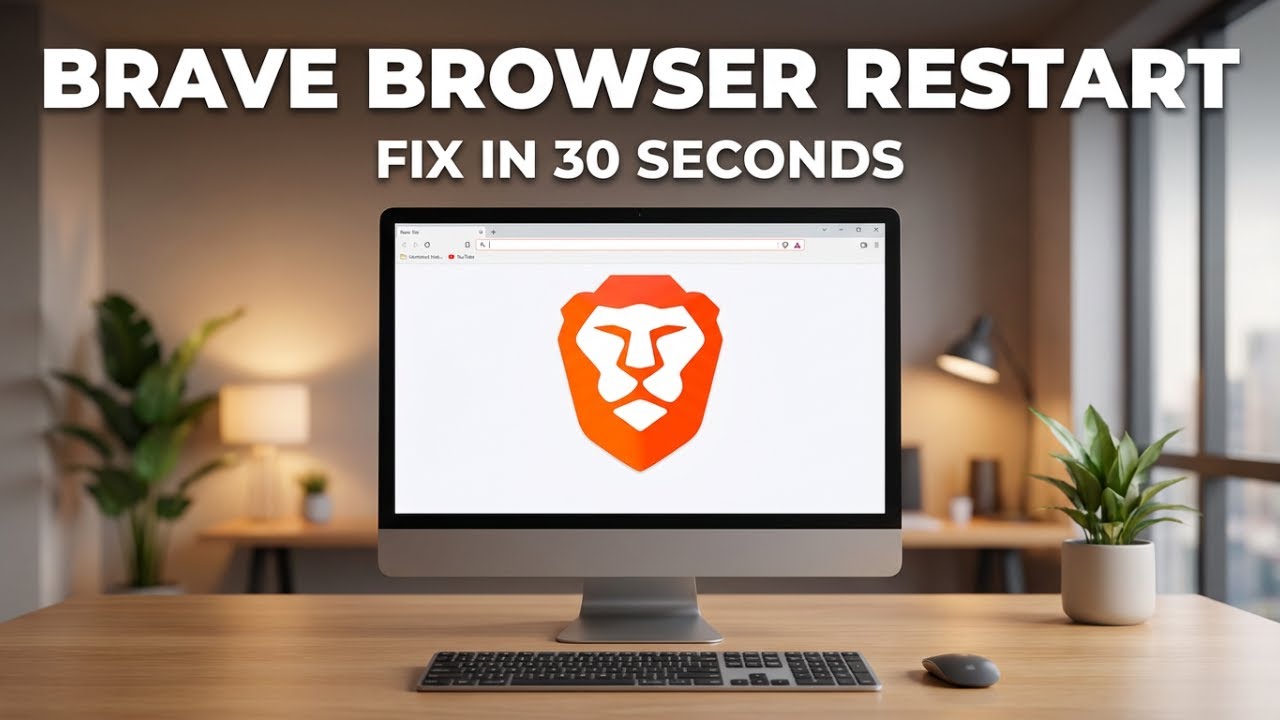 How To Restart Brave Browser