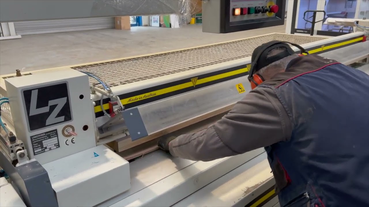 Furniersäge mit Hobelaggregat Langzauner LZ 4 S