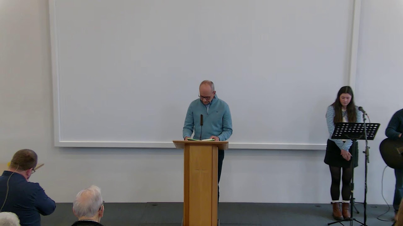 Morning service -  Sunday  25th January 2026