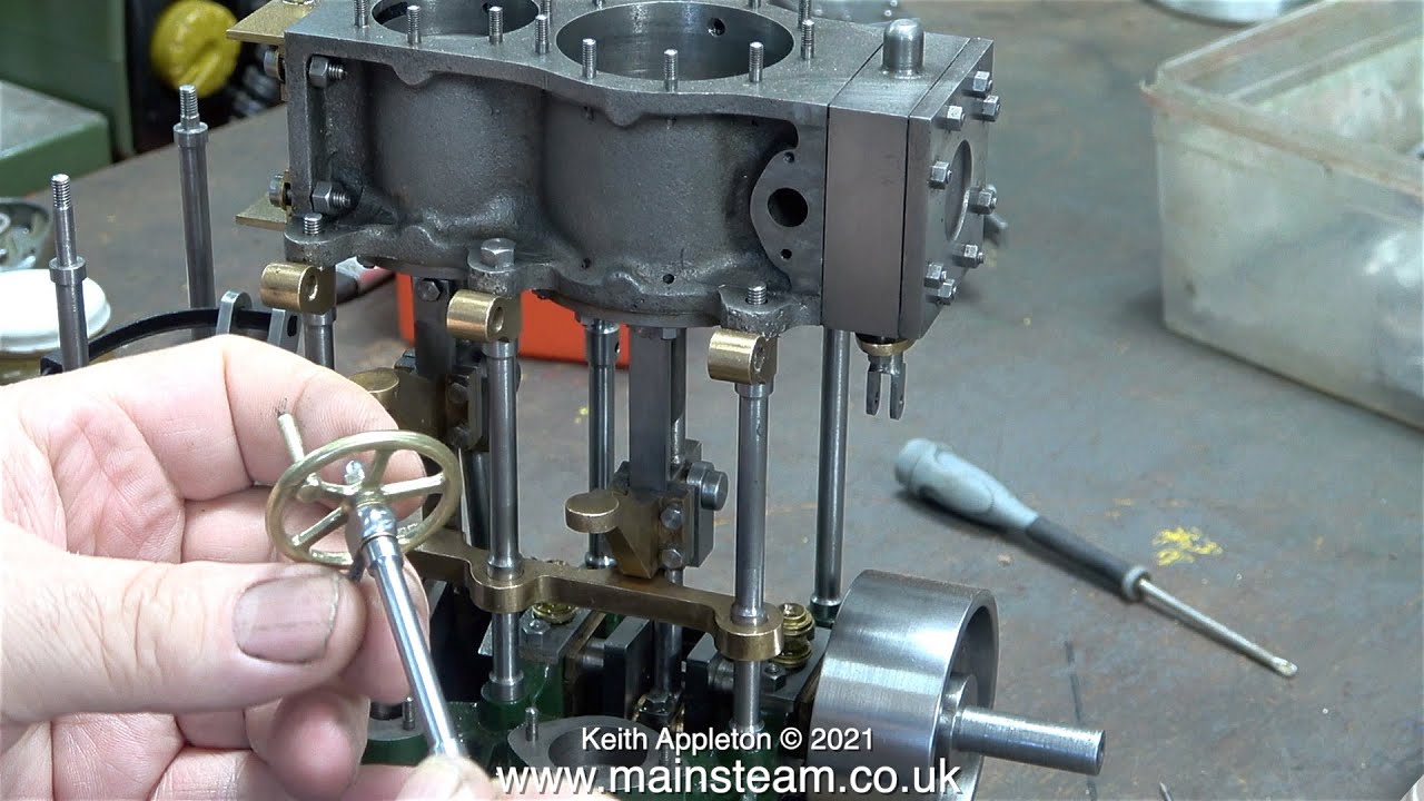 COMPLETING A STUART TRIPLE EXPANSION ENGINE - PART #27