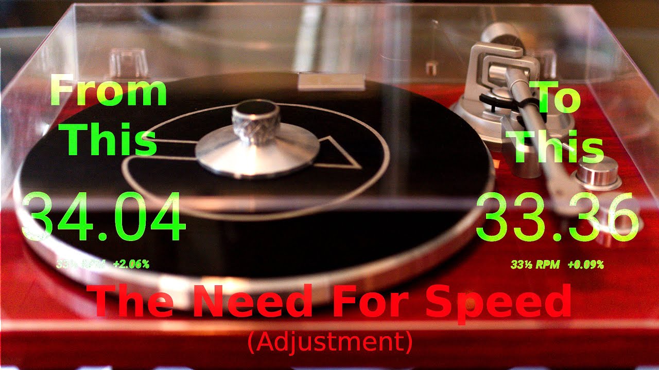 $161 Turntable Speed Fix