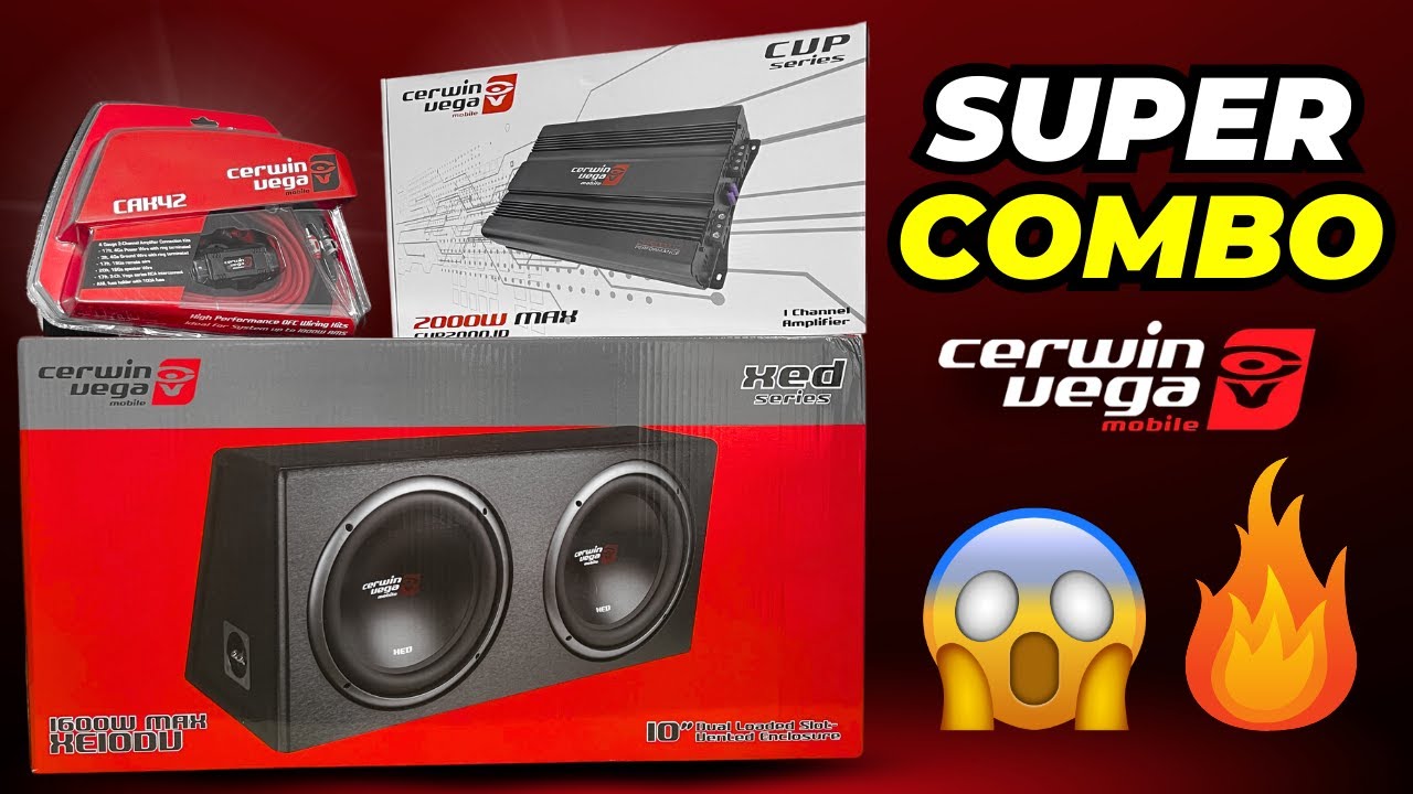 Haz RETUMBAR tu COCHE con este SUPER COMBO CERWIN VEGA 🔥😎