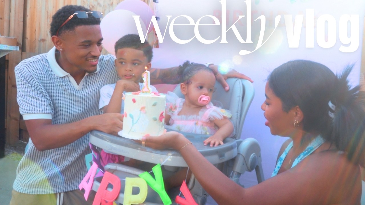 my daughter turned 1 + adulting the right way + i SPRAINED my foot + W T HELLY ★ a weekly vlog
