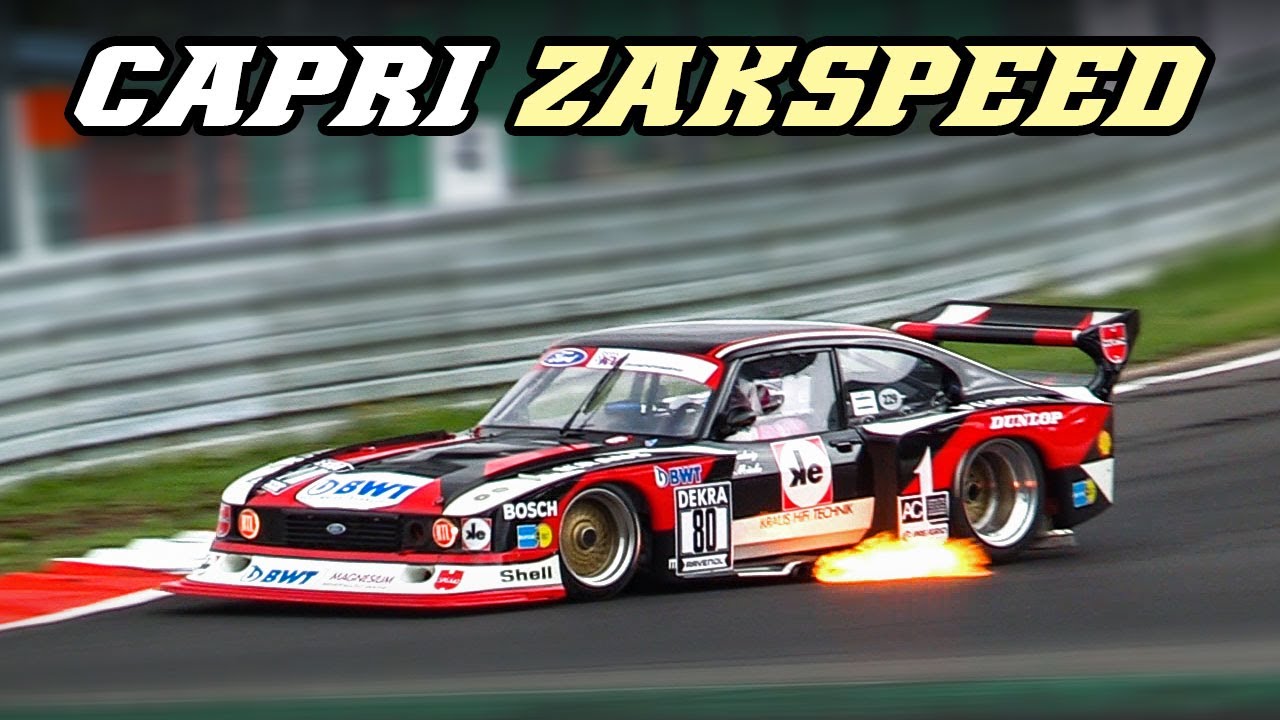 FORD CAPRI ZAKSPEED TURBO | Fly-by's & Flames | Nürburgring 2019