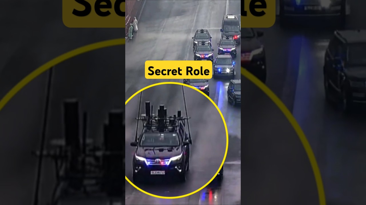 The Secret Role of Jammer Cars in VIP Convoys!
