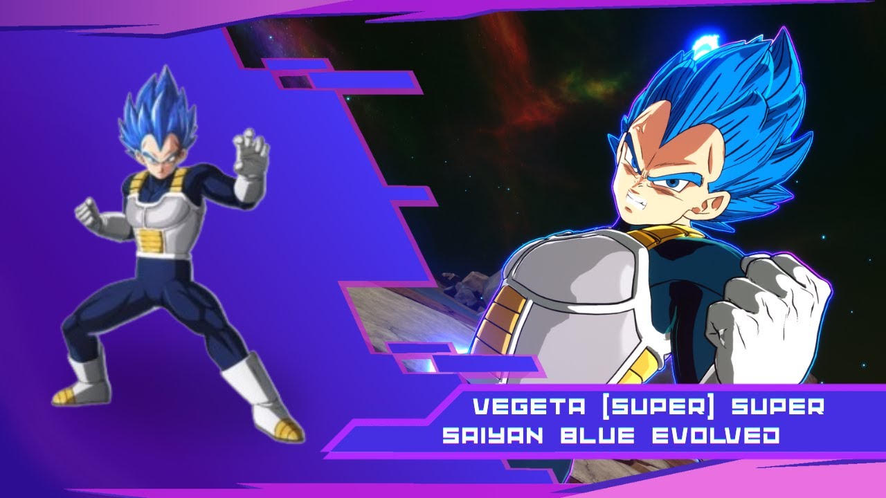 Super Saiyan Blue Evolved Vegeta  |  Sparking! ZERO Mod