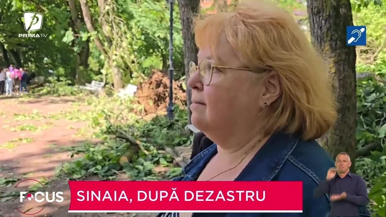 Sinaia, după dezastru. Localnic: Nici Dumnezeu nu mai ține cu noi