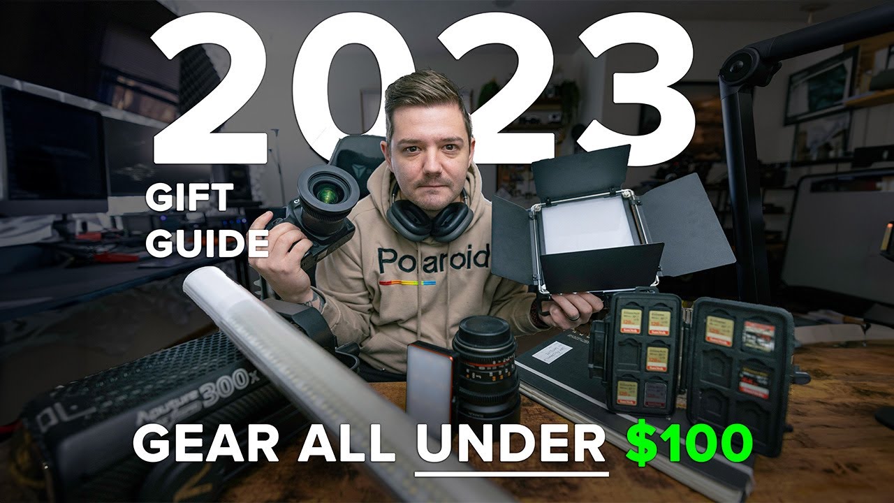 20 Gift Ideas for a Photographer or Filmmaker in 2023 - UNDER $100!!
