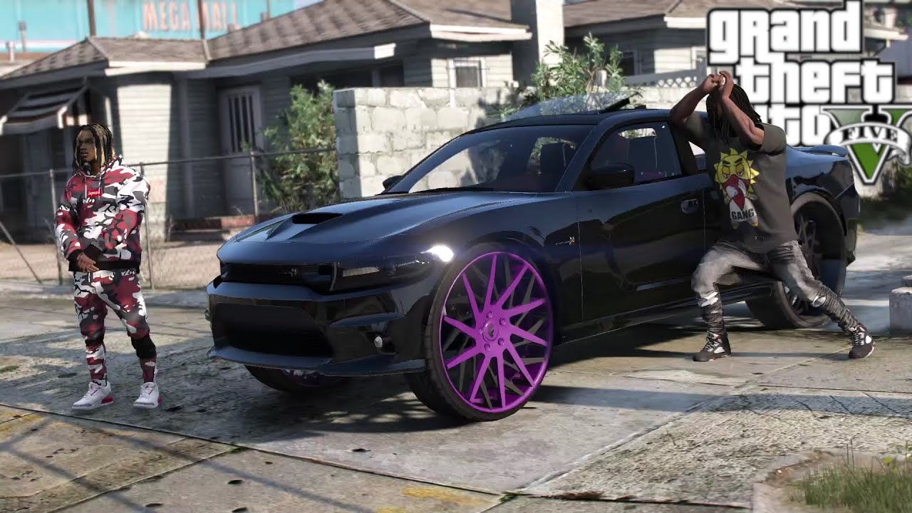 GTA 5 - O'BLOCK LEGENDS - STEALING CHARGER SCATPACKS! - #2