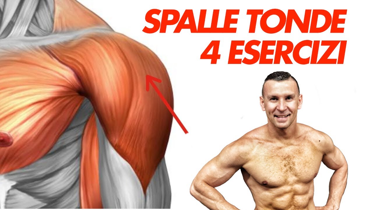 Spalle Tonde: 4 esercizi INUSUALI da FARE Assolutamente