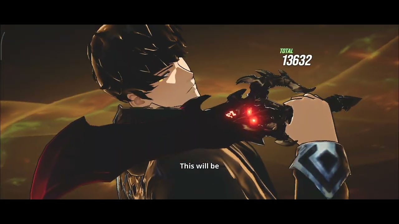 Jinwoo sung VS Fores fight sence solo leveling arise game 🎮🎮