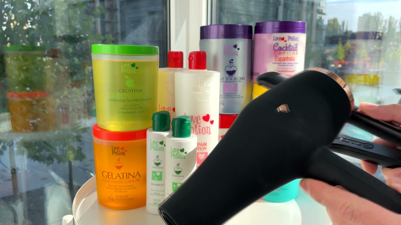 Продукция бренда Love Potion. Кератин, ботокс, коллагеновый восполнитель.  Магазин Hair Expert.
