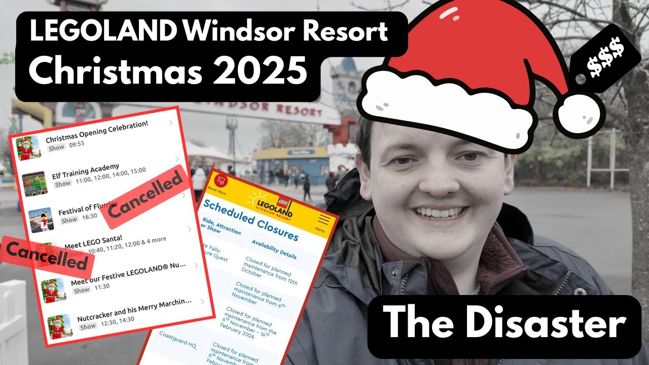 Legoland Windsor Christmas 2025 - The Disaster