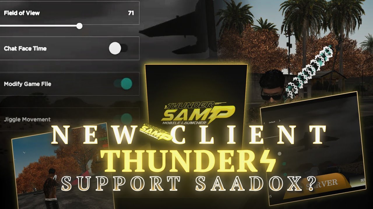 BAHAS CLIENT THUNDER! SUPPORT FITUR PC, MODPACK dan SAADOX? Semua Dibahas disini!!