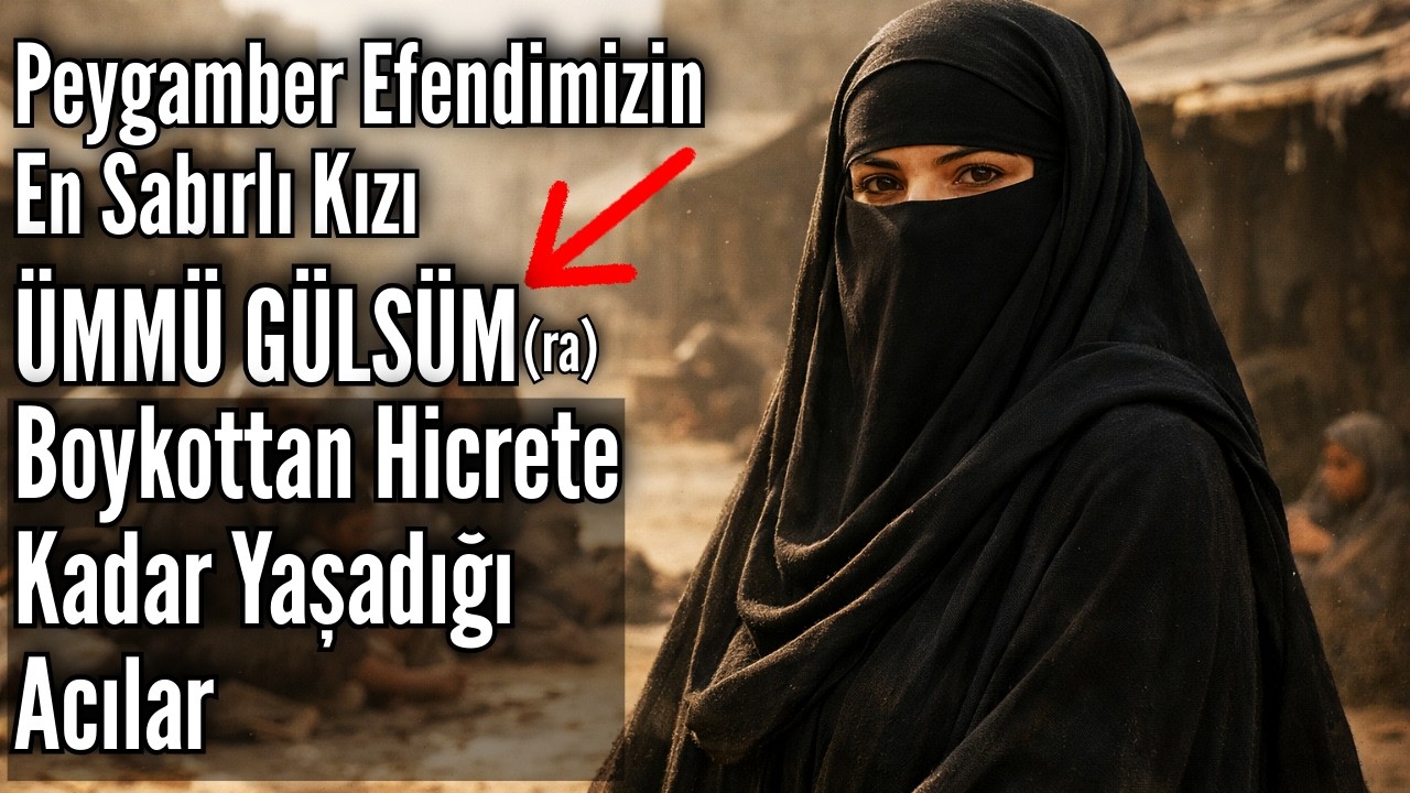 Peygamber Efendimizin En Sabırlı Kızı: Ümmü Gülsüm (r.a) Hayatı Boykottan Hicrete Kadar