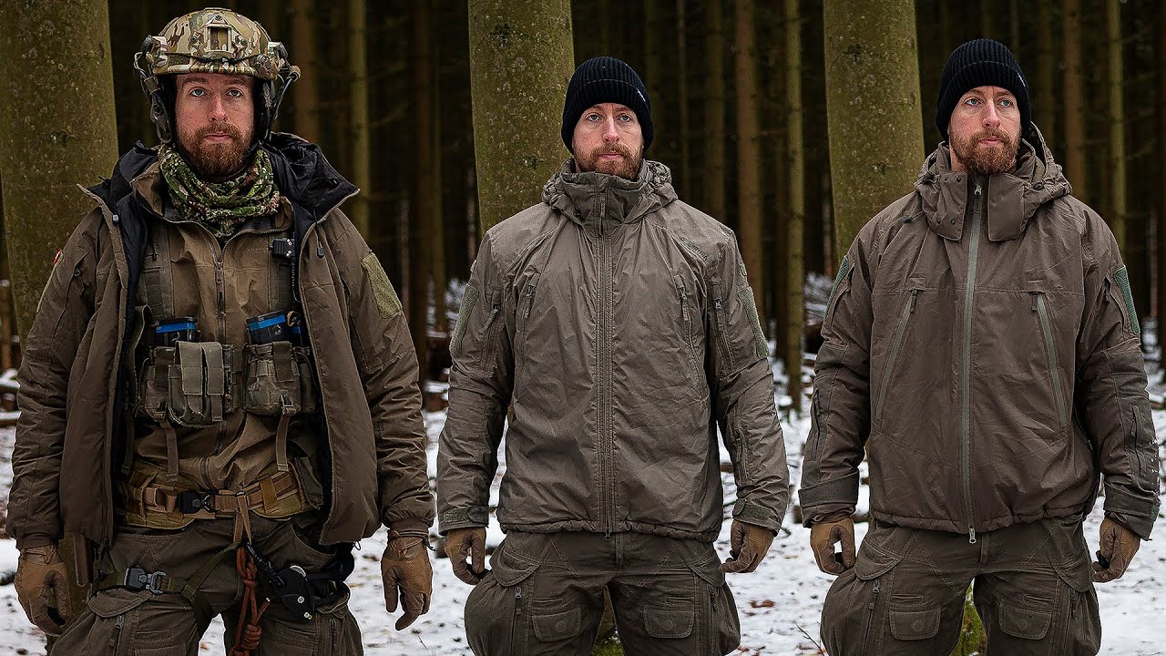 Winterjacken im Vergleich - Arc&rsquo;teryx Leaf Cold WX Hoodie, Carinthia MIG 4.0 und UfPro Delta OL 3