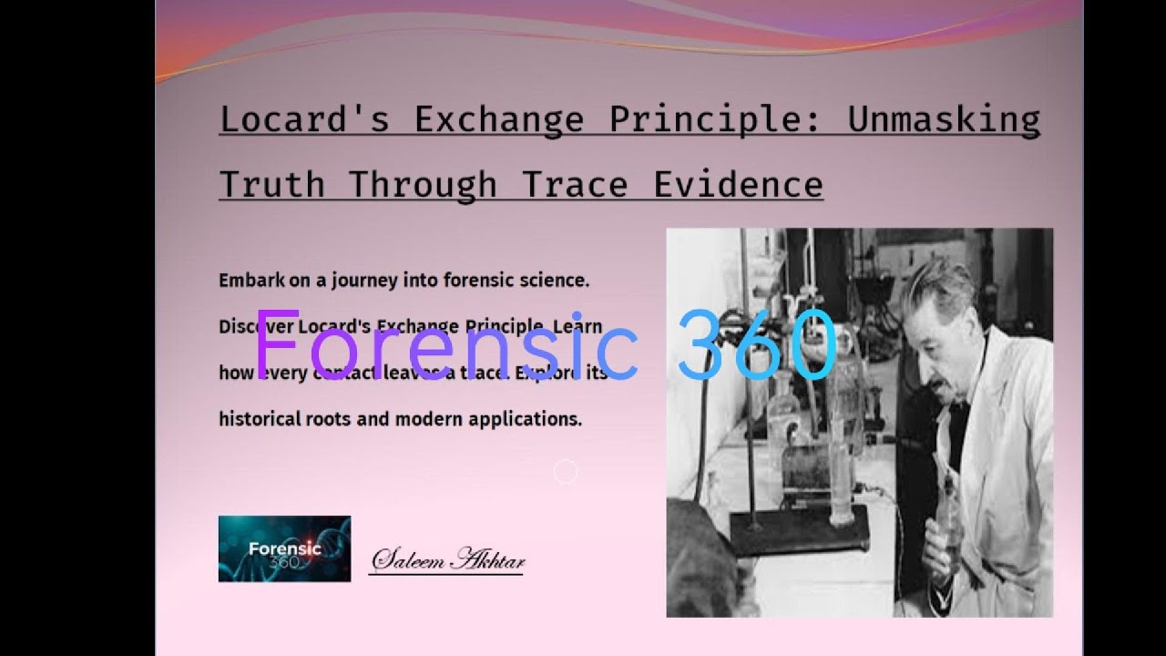 Can Locard's Exchange Principle REALLY Crack Any Case?